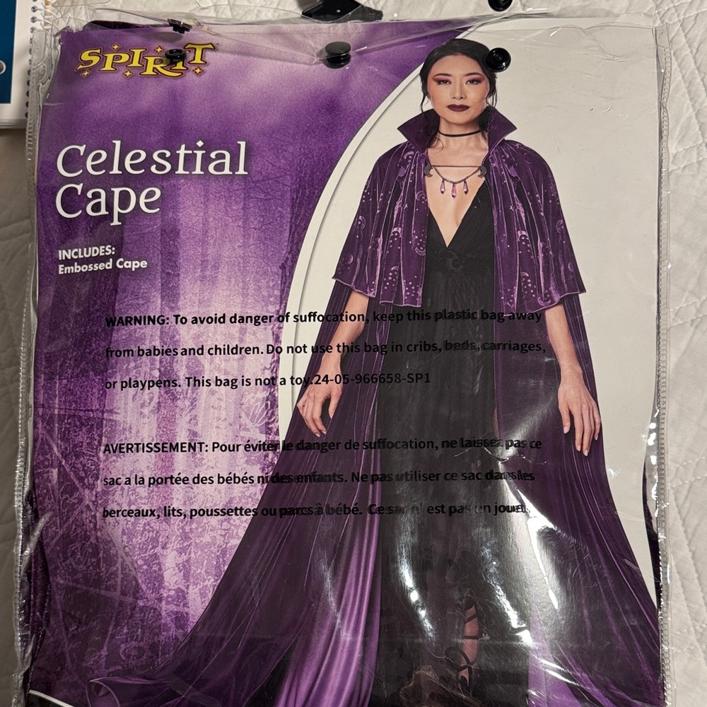 Spirit Celestial Cape - Rich Purple